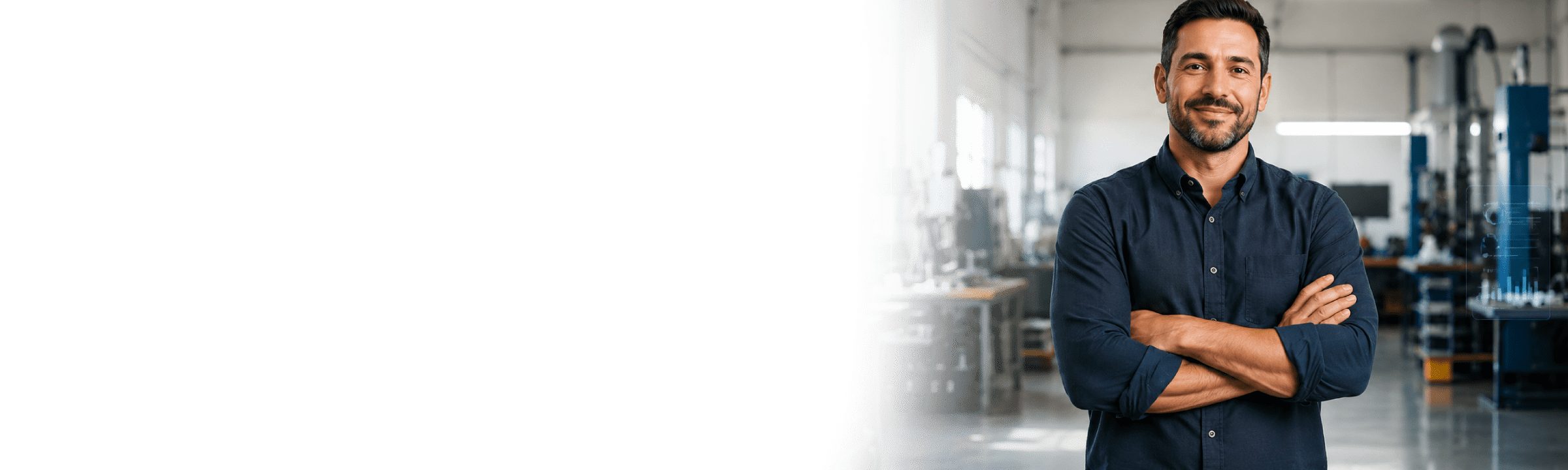 Business owner in a modern workspace
